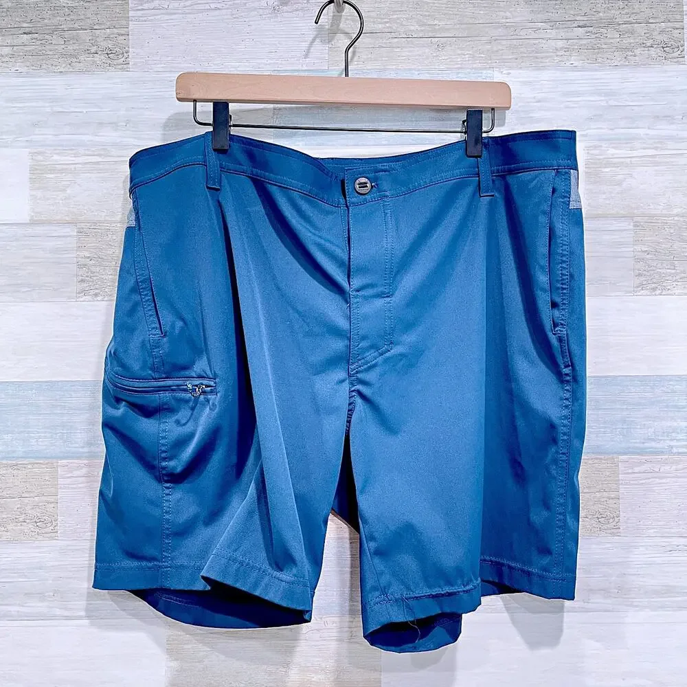 KUHL Performance Water Shorts Swim Trunks Blue Quick Dry Sports Mens 40